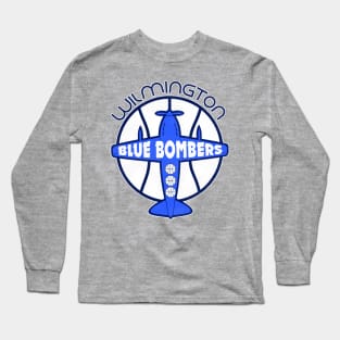 Defunct Wilmington Blue Bombers Basketball Team Long Sleeve T-Shirt